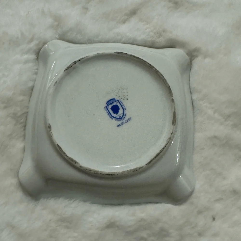 Vintage Museo del Ejercito Toledo Spain Army Museum Ashtray Souvenir Tourist